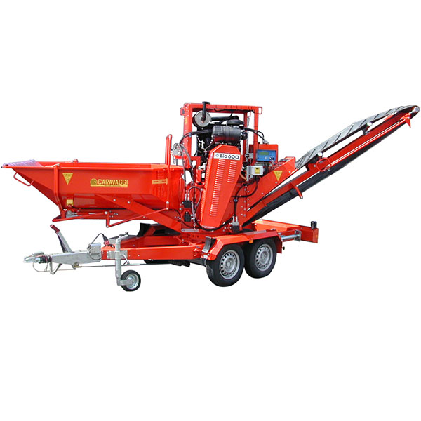 BIOTRITURATORE CARAVAGGI BIO 600 DIESEL
