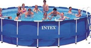 PISCINA INTEX FRAME 28252 FILTRO 5.678LT/H+KIT CM.549 X H122