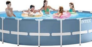 PISCINA INTEX PRISMA FRAME 28752 FILTRO 5.678LT/H+KIT CM.549 X H122