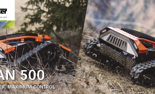 ROBOT RASAERBA RADIOCOMANDATO STOCKER TITAN 500